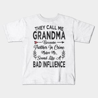 mothers day they call me grandma Kids T-Shirt